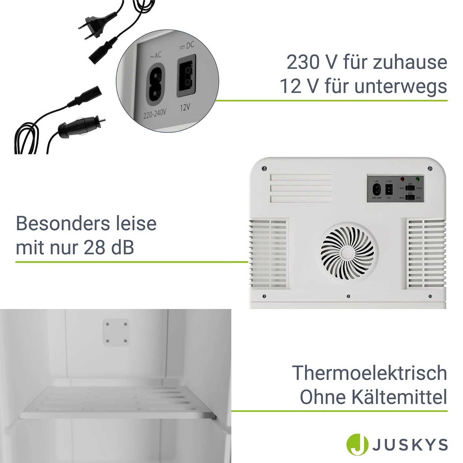 2-in-1 Mini-Kühlschrank 15 Liter - Image 16