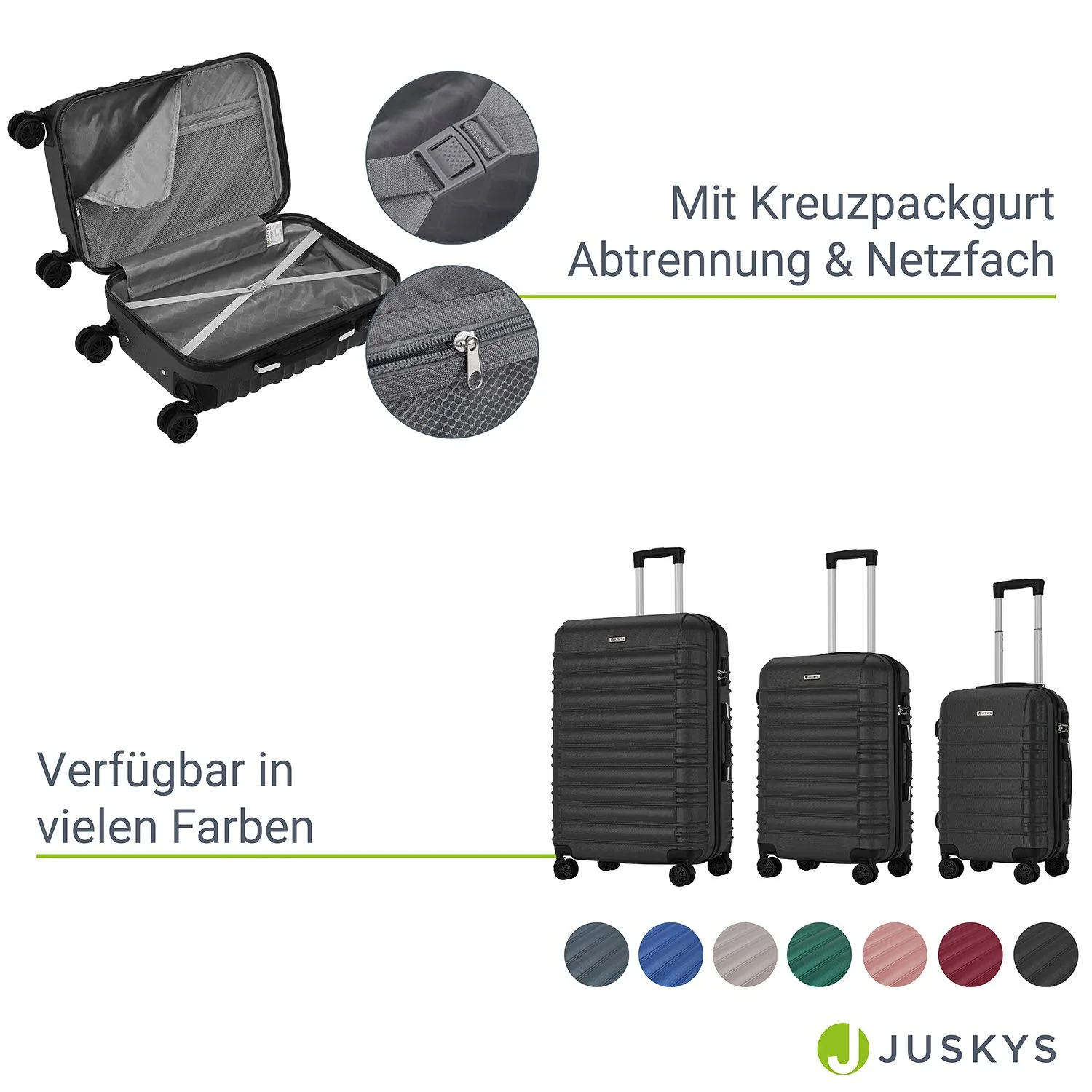 Hartschalen Kofferset Rom - Image 25