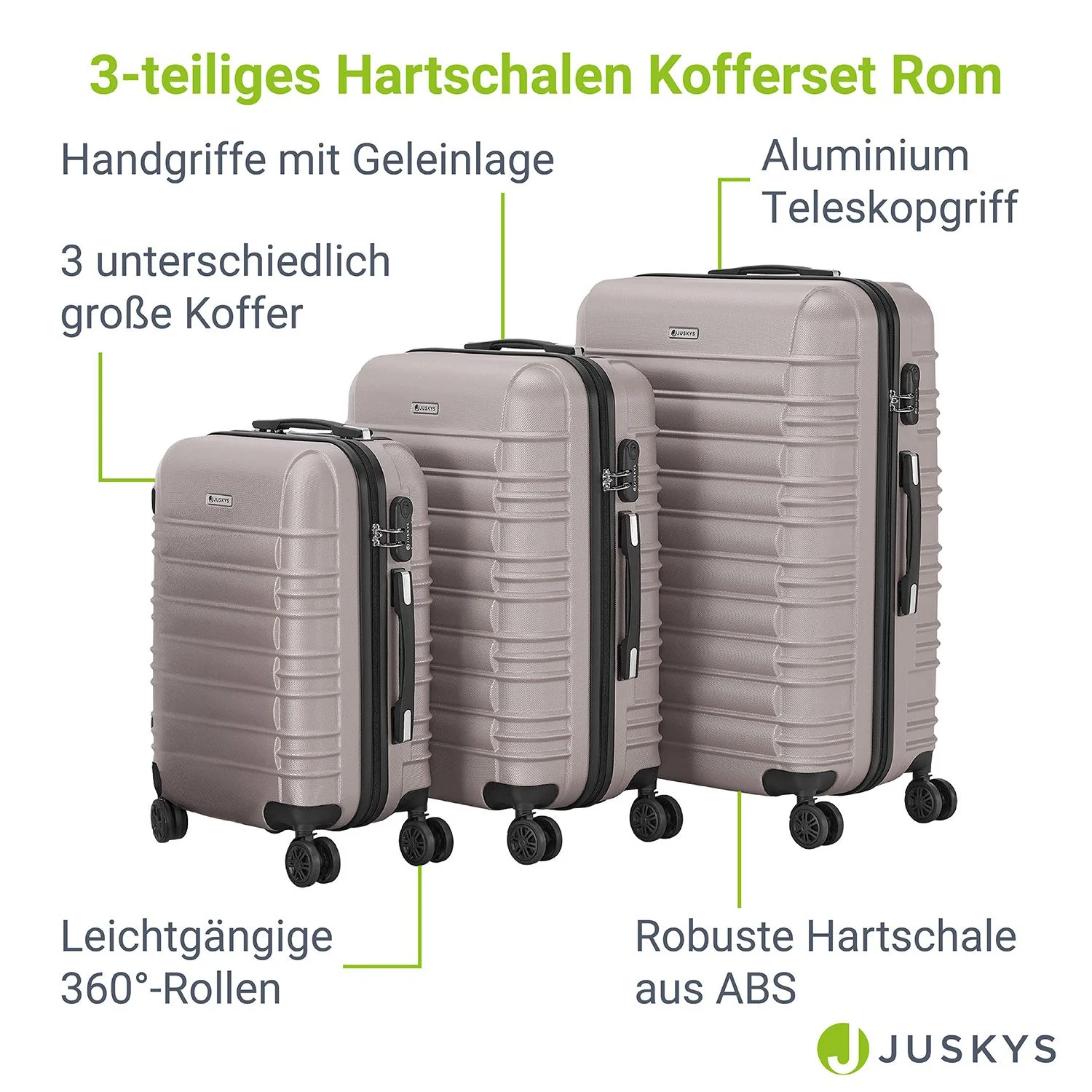 Hartschalen Kofferset Rom - Image 33