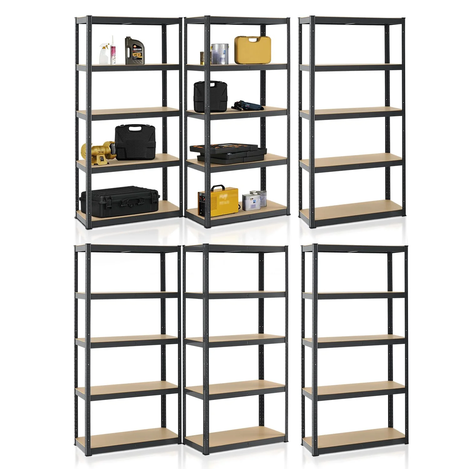 Lagerregal Basic 2er bis 8er Set 180 x 90 x 40 cm - Image 11